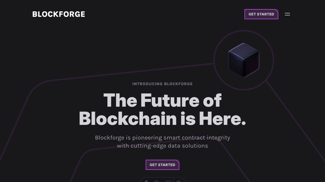 Blockchain Money website preview