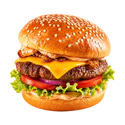 Webdevful-owned Mr Burger cheeseburger stack